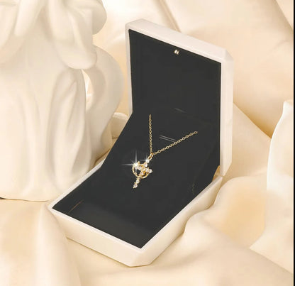 Cross & Crown Necklace