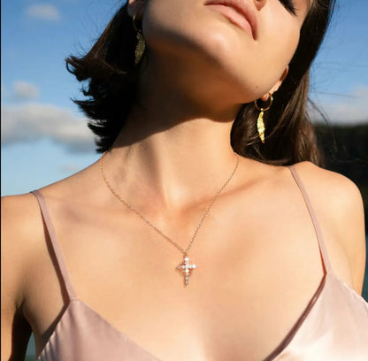 Cross & Crown Necklace